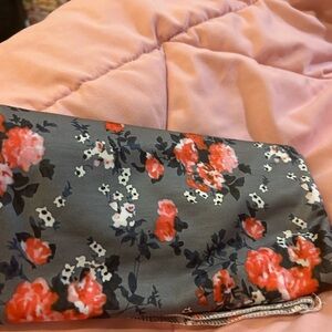 Floral Gray and Pink